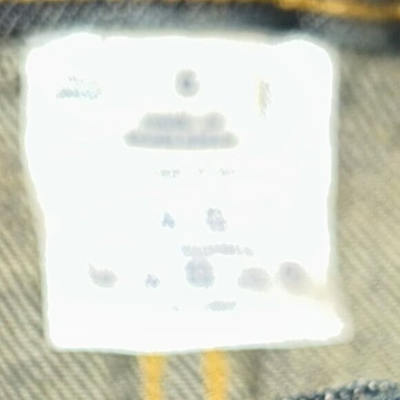 Lands' End NEW NWT medium wash HEART POCKETS denim skirt kids 6 years - Picture 2 of 3